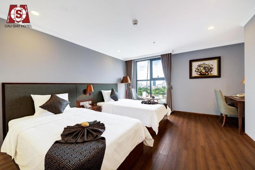 Cau Giay Hotel - By Bay Luxury هانوي المظهر الخارجي الصورة